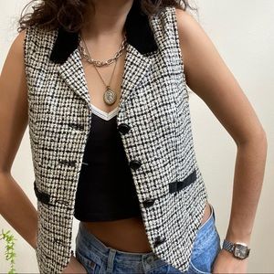 Vintage Tweed Vest